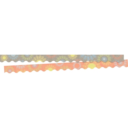 Barker Creek Mindfulness Sunset Double-Sided Scalloped Border, 13/set, PK13 910